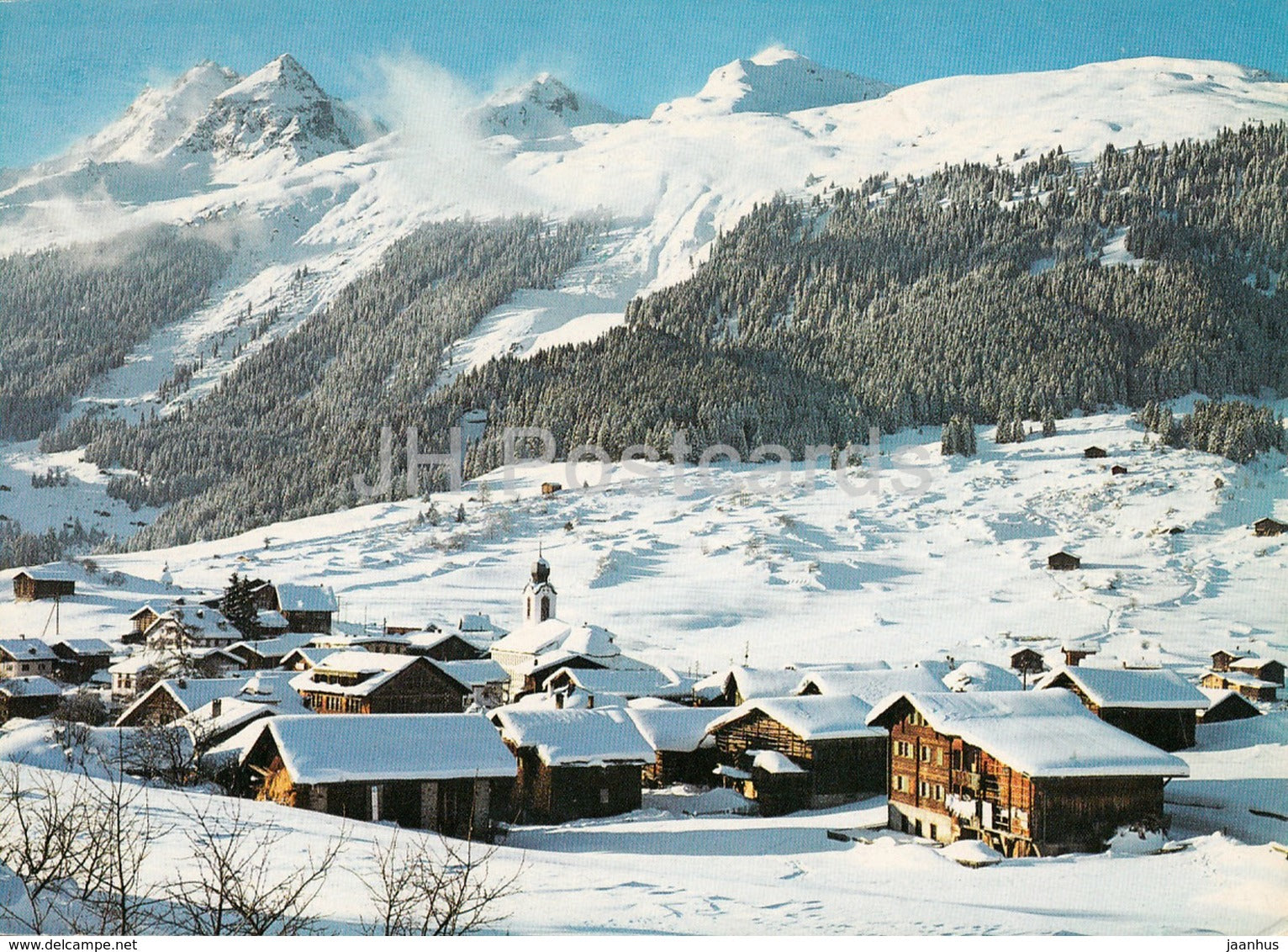 Brigels - 2732 - Switzerland - unused - JH Postcards