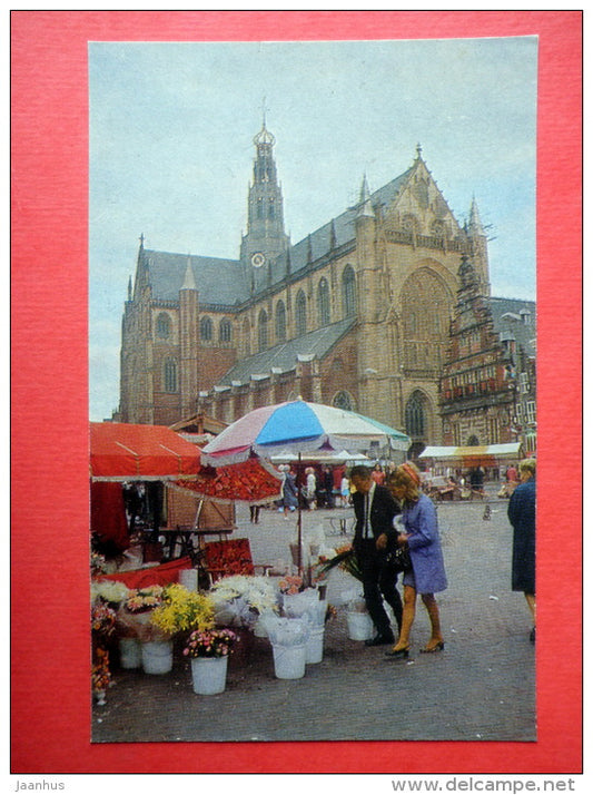 City Centre - Haarlem - 1976 - Netherlands - unused - JH Postcards
