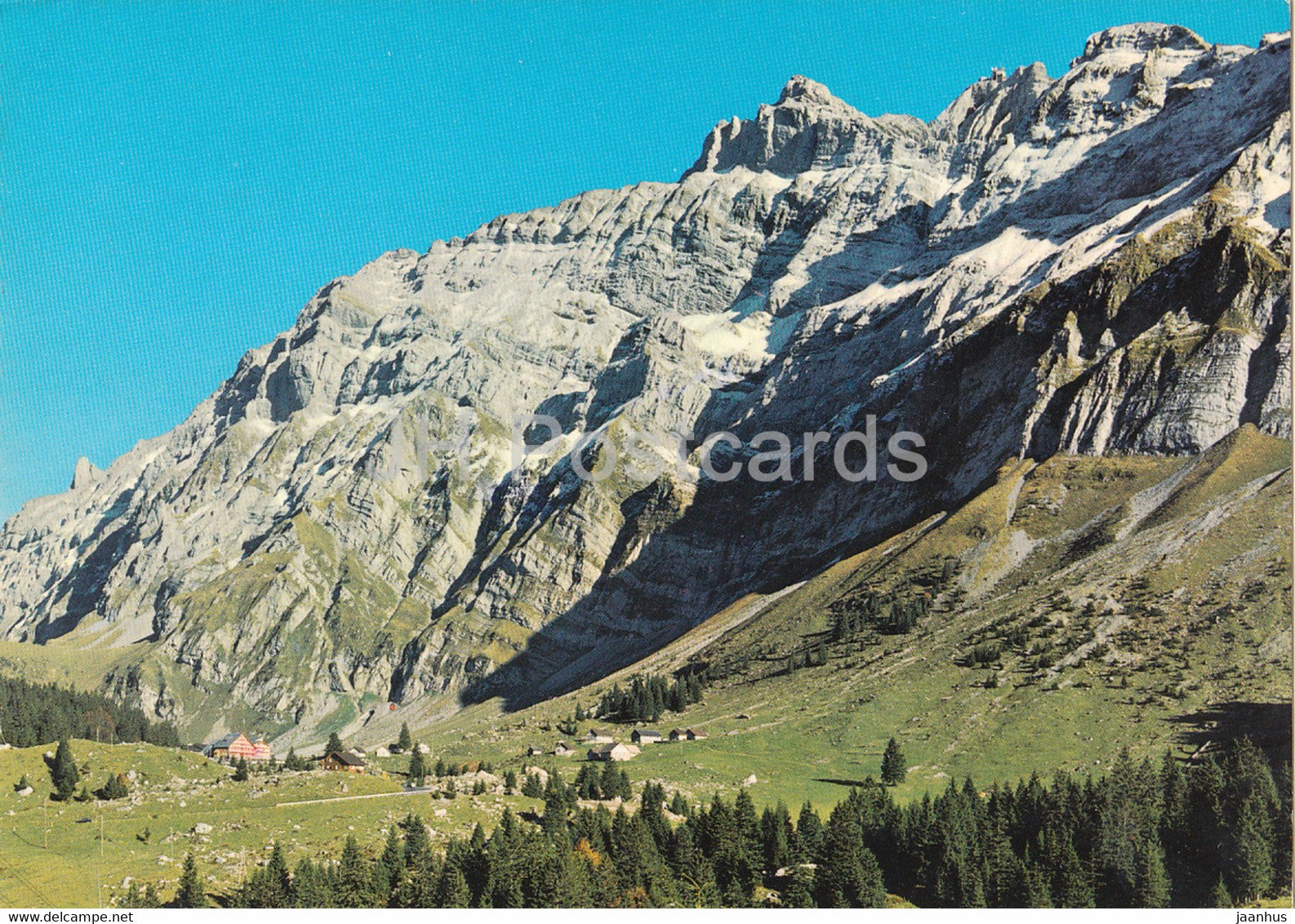 Schwagalp - Passhohe und Santisgipfel 2504 m - 1974 - Switzerland - used - JH Postcards