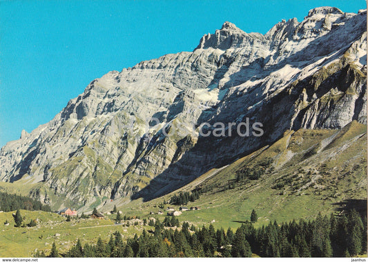 Schwagalp - Passhohe und Santisgipfel 2504 m - 1974 - Switzerland - used - JH Postcards