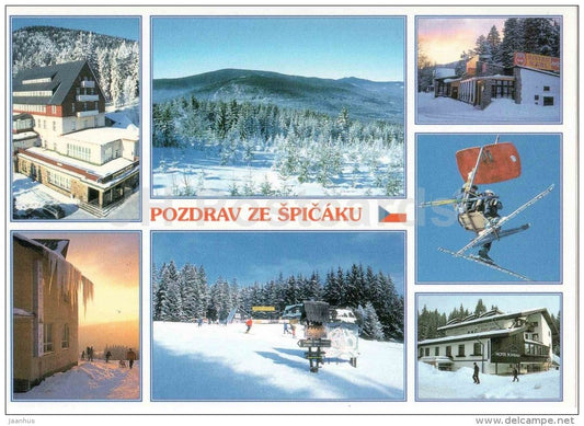 Sumava National Park - Bohemian forest - hotel Rixi - bistro Karl - hotel Spicak - hotel Bohemia - Czech - unused - JH Postcards