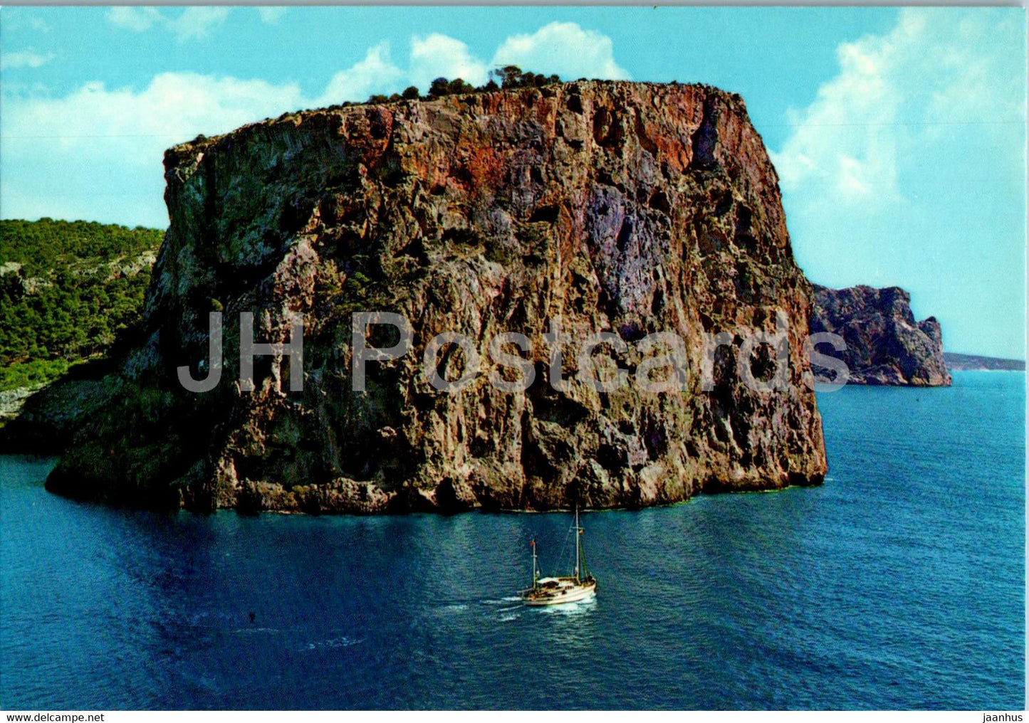 Camp de Mar - Detalle de la costa desde el aire - Mallorca - 3003 - Spain - unused - JH Postcards
