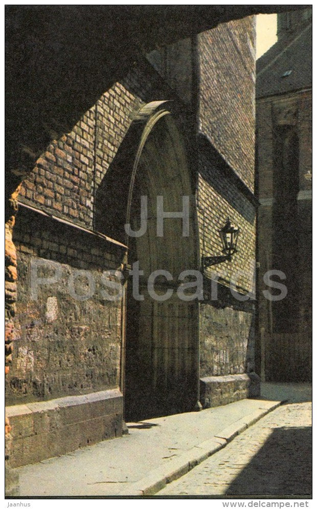 Cloister Gate - Old Town - Riga - 1974 - Latvia USSR - unused - JH Postcards