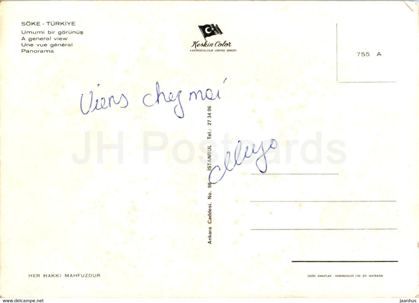 Soke - A General View - 755 - Turkey - used