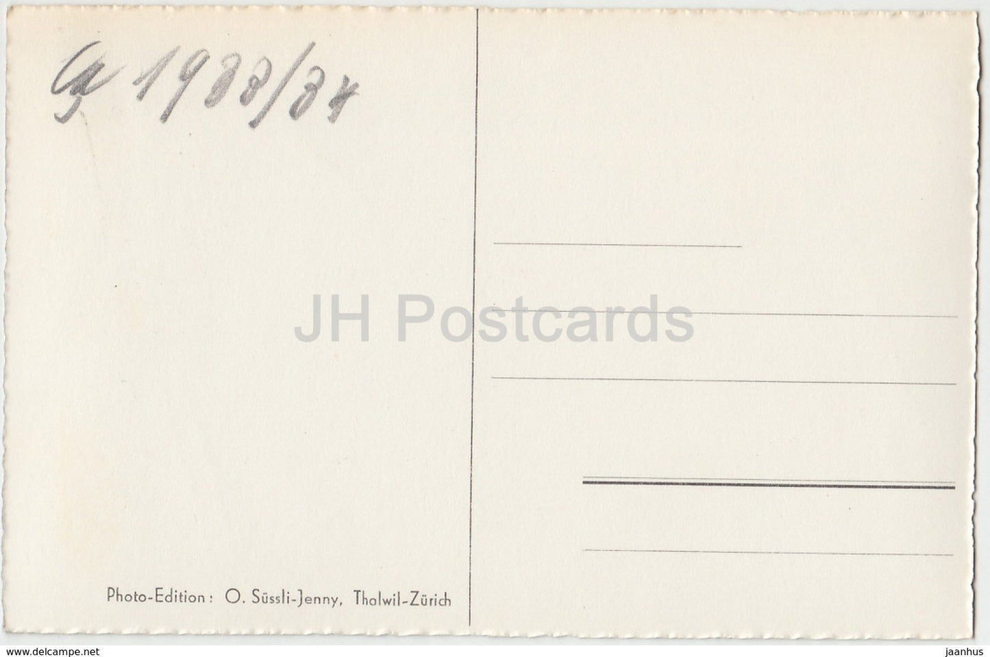 Rhonegletscher von der Furkabahn aus - 1961 - Switzerland - old postcard - used