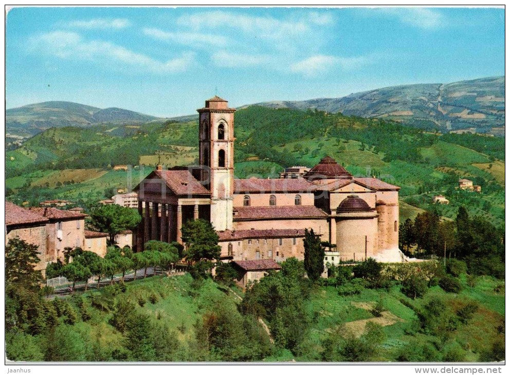 Stazione Climatica , Basilica di S. Venanzio - Camerino m. 670 - Macerata - Marche - 6/VI 973 - Italia - Italy - unused - JH Postcards