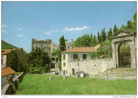 Portale di Villa Nani - Monselice - Padova - Veneto - Italia - Italy - unused - JH Postcards