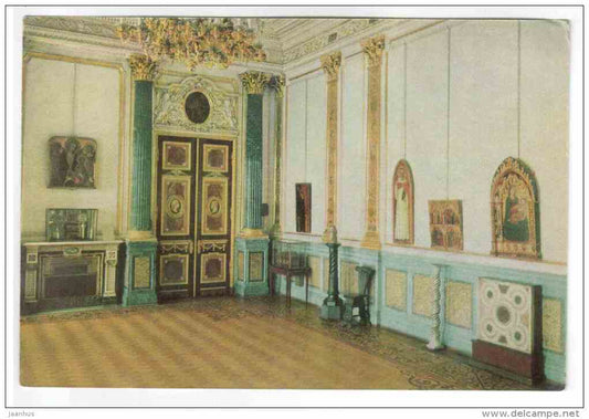 Old Hermitage - A Hall - halls of the Hermitage I - Leningrad - St. Petersburg - 1968 - Russia USSR - unused - JH Postcards