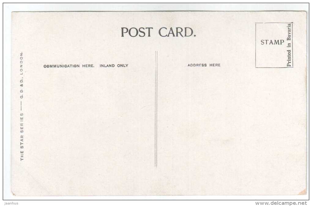 Tate Gallery - Coat of Arms of Westminster - London - England - UK - The Star Series - old postcard - unused - JH Postcards