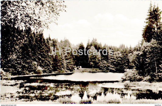 Im Solling - Neuer Teich - old postcard - Germany - unused - JH Postcards