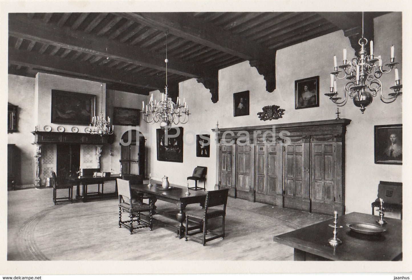 Frans Halsmuseum - Haarlem - Renaissancezaal - Renaissance hall - museum - old postcard - Netherlands - unused - JH Postcards
