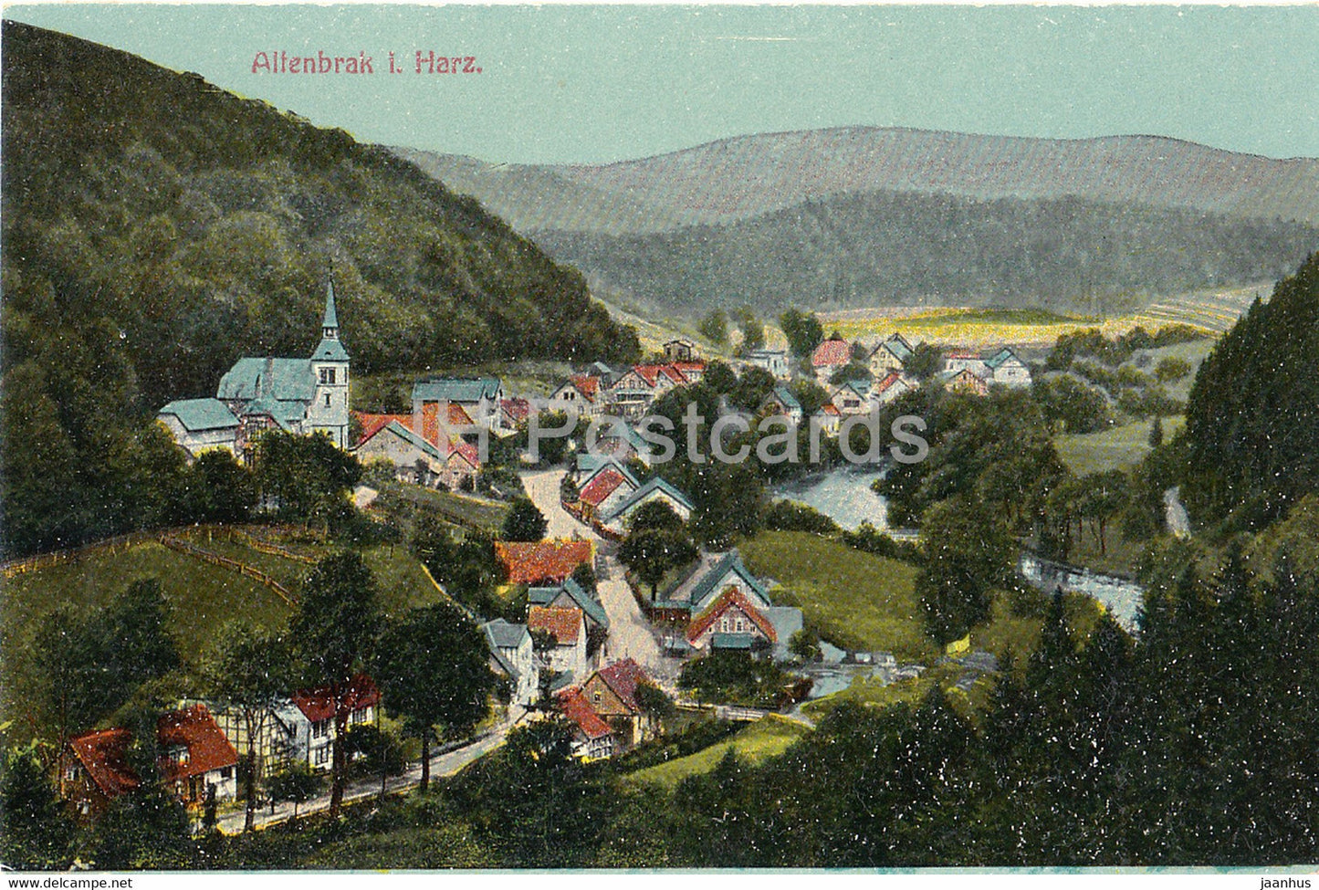 Altenbrak i Harz - 361 - old postcard - Germany - unused - JH Postcards