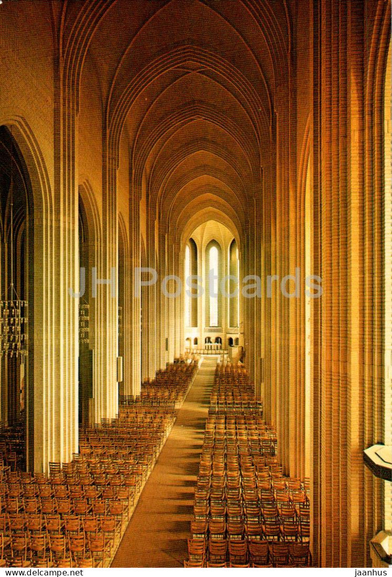 Copenhagen - Kobenhavn - Grundtvigskirken - Grundtvigs church - 6003 - Denmark - used - JH Postcards