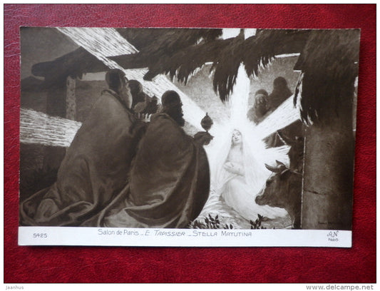 Salon de Paris - E. Tapissier - Stella Matutina - painting - 5425 - old postcard - France - used - JH Postcards