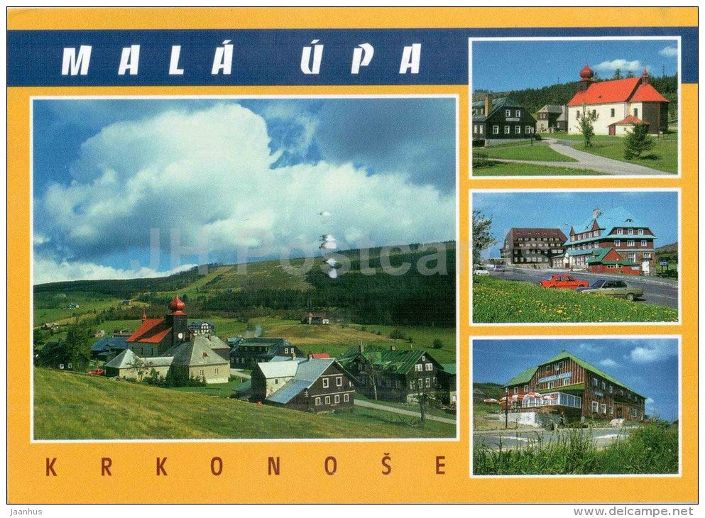 Krkonose - Mala Upa - The Giant Mountains - Czech Republic - used 1997 - JH Postcards