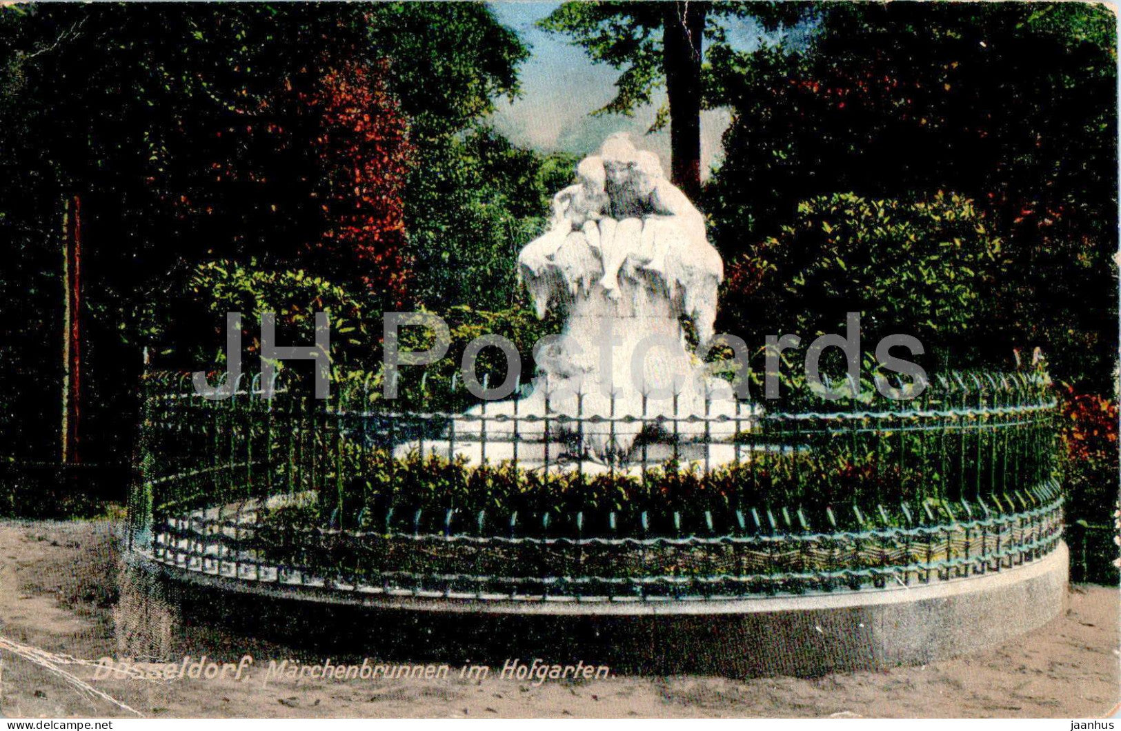 Dusseldorf - Marchenbrunnen im Hofgarten - 2769 - Germany - used - JH Postcards