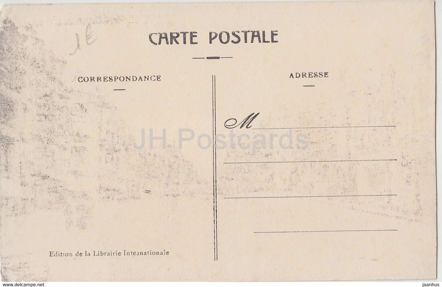 Biarritz - Gare du Midi et Jardin Public - old postcard - France - unused