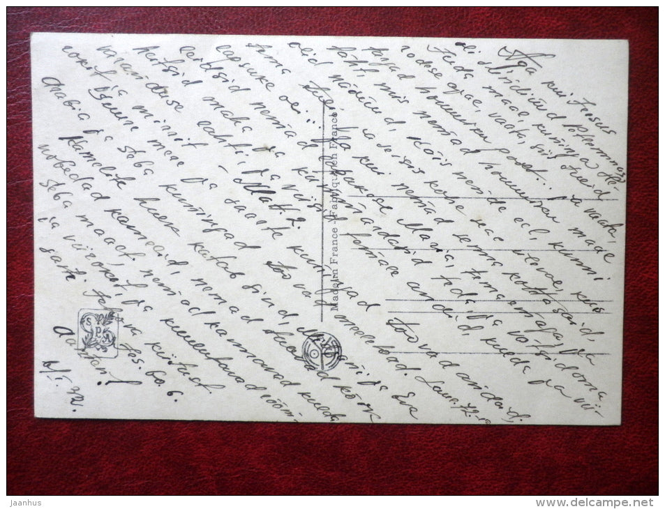 Salon de Paris - E. Tapissier - Stella Matutina - painting - 5425 - old postcard - France - used - JH Postcards