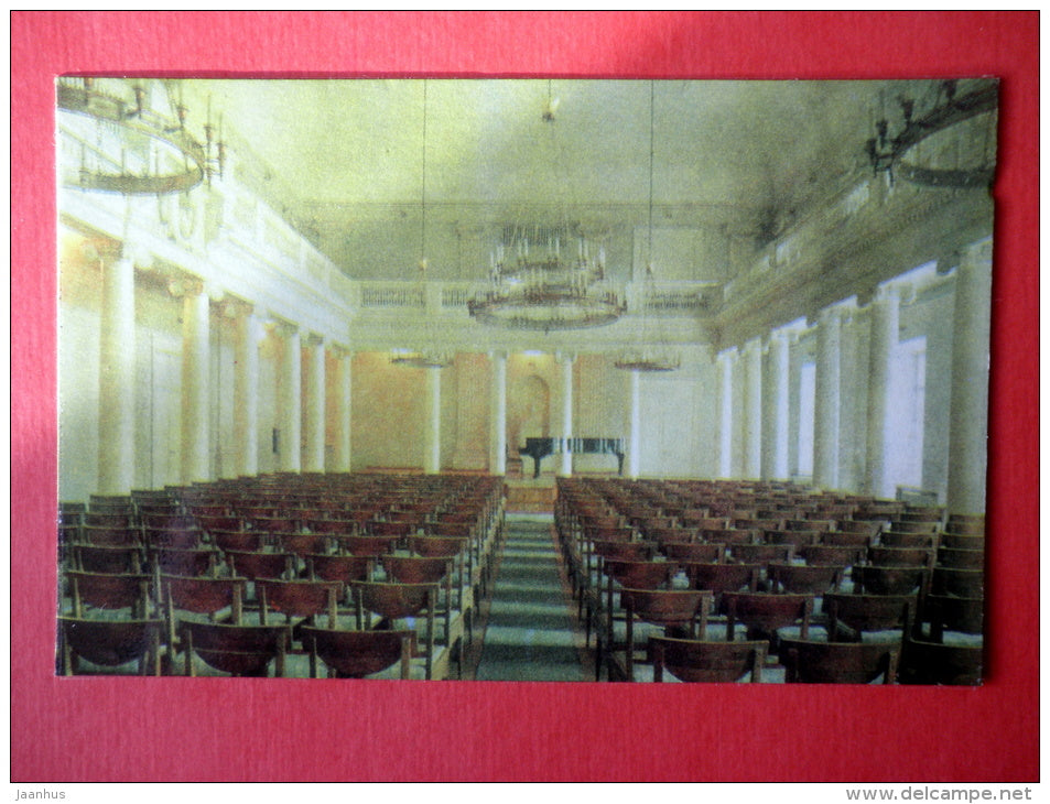 The Assembly Hall of Tartu State University - Tartu University - 1974 - USSR Estonia - unused - JH Postcards