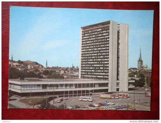 hotel Viru - Tallinn - 1984 - Estonia USSR - unused - JH Postcards