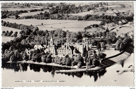 Fort Augustus Abbey - Aerial View - 1327 - 1970 - United Kingdom - Scotland - used - JH Postcards