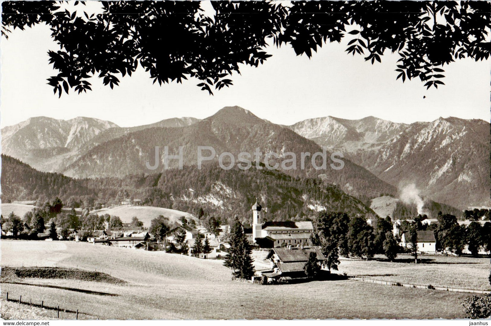 Fischbachau - Bayer Alpen - old postcard - Germany - unused - JH Postcards