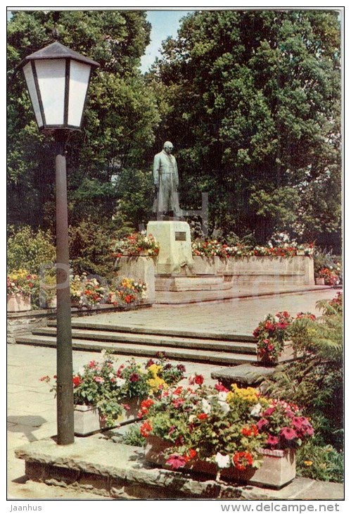 Bad Wörishofen - Kneipp-Kur und Heilbad - Kneipp-Denkmal - monument - Germany - nicht gelaufen - JH Postcards