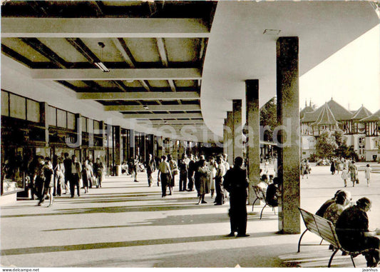 Lazne Luhacovice - Lazenska kolonada - Spa Colonnade - old postcard - 1959 - Czech Repubic - Czechoslovakia - used - JH Postcards