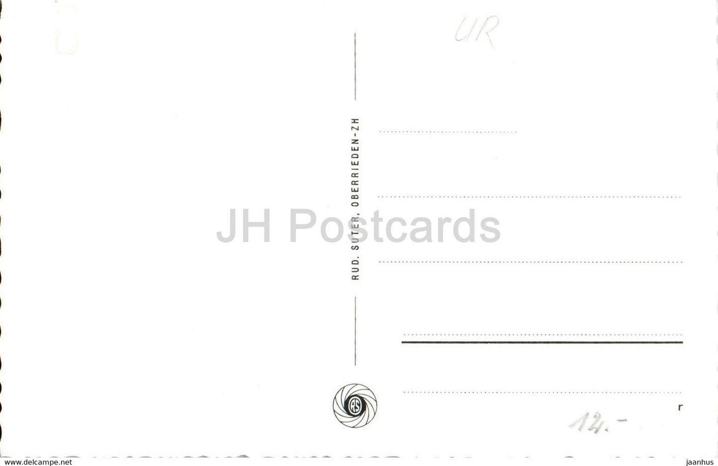 Andermatt - 908 - carte postale ancienne - Suisse - inutilisée