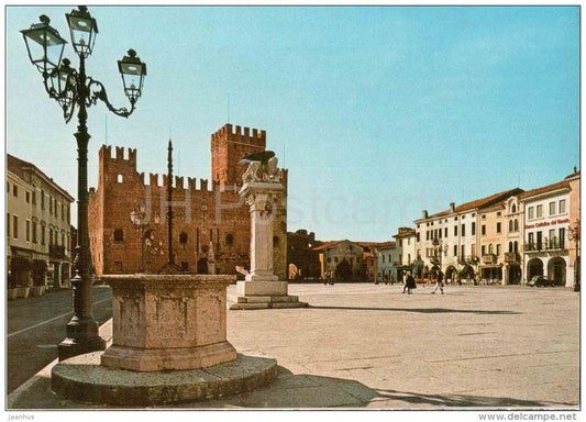 Piazza degli Scacchi - Chess Game Square - Marostica - Vicenza - Veneto - Mar 8 - Italia - Italy - unused - JH Postcards