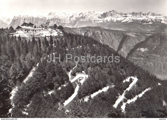 Albergo Monte Penegal 1740 m - hotel Penegalgipfel - Italy - Italia - unused - JH Postcards
