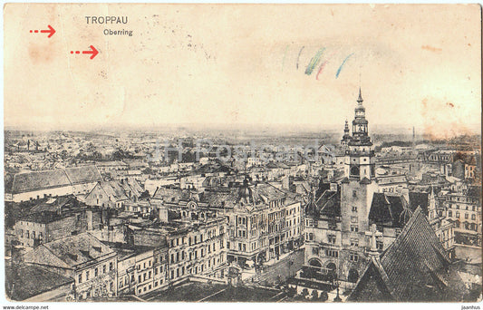 Troppau - Oberring - Opava - old postcard - Czech Republic - used - JH Postcards
