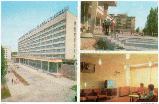 hotel Belarus - Brest - 1973 - Belarus USSR - unused - JH Postcards