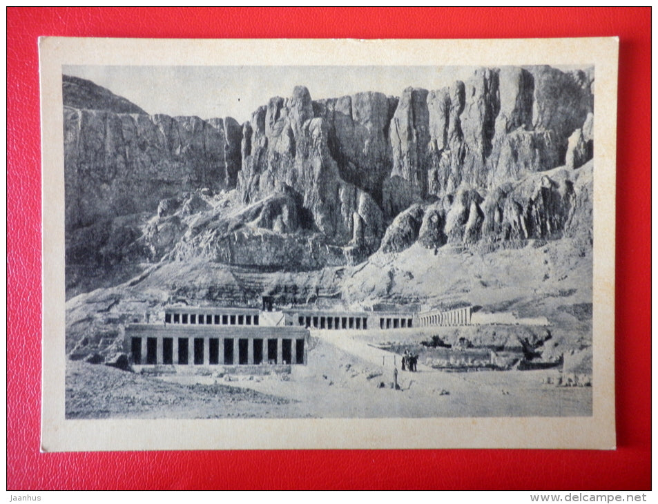 Temple of Hatshepsut 1 , 1520-1500 BC - Egypt - Architecture of Ancient East - 1964 - Russia USSR - unused - JH Postcards