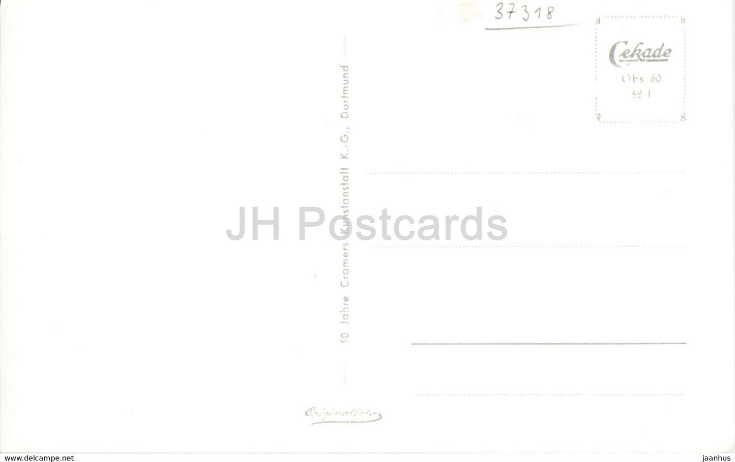 Die Felsenkirche in Oberstein an der Nahe - Ritter Wyrich - old postcard - Germany - unused