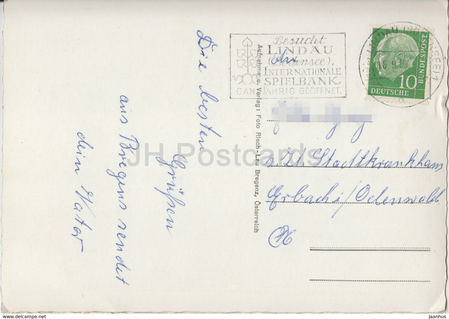 Bregenz a B mit Pfanderbahn - téléphérique - Autriche - occasion