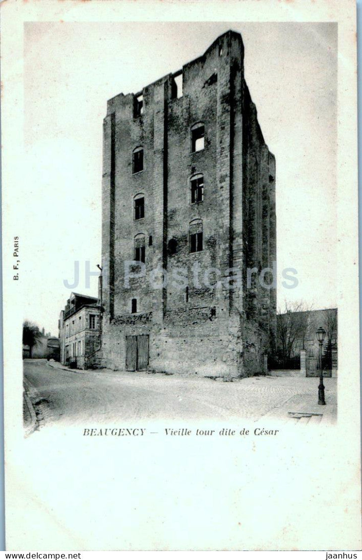 Beaugency - Vieille Tour dite de Cesar - Old Tower called Caesar - old postcard - France - unused - JH Postcards