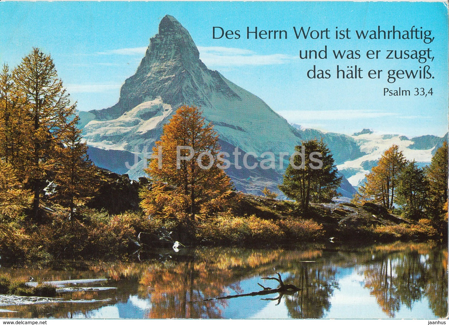 Zermatt - 1978 - Switzerland - used - JH Postcards