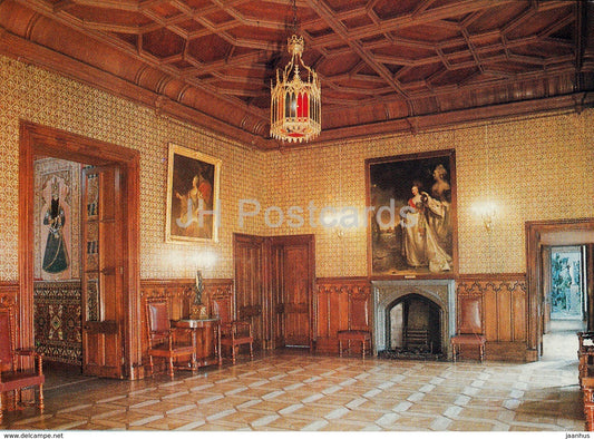 Alupka Palace Museum - The lobby of the palace - Crimea - Ukraine USSR - unused - JH Postcards