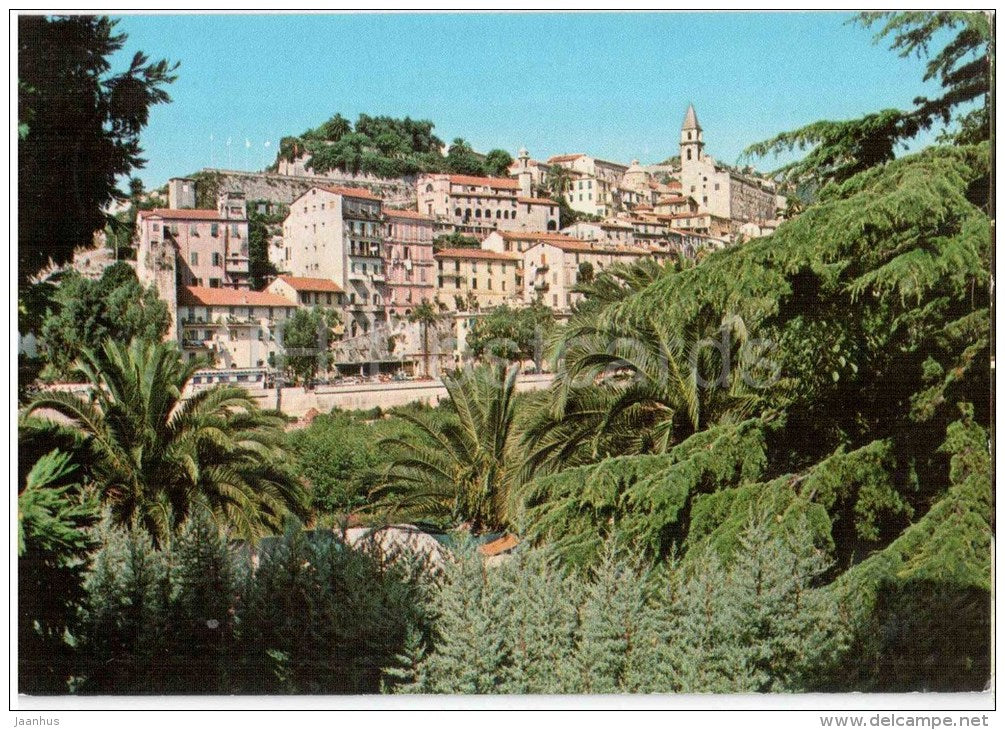 Scorcio Panoramico - Ventimiglia - Riviera dei Fiori - 66809 - Italia - Italy - sent from Italy to France - JH Postcards