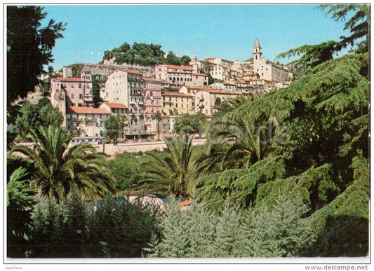 Scorcio Panoramico - Ventimiglia - Riviera dei Fiori - 66809 - Italia - Italy - sent from Italy to France - JH Postcards