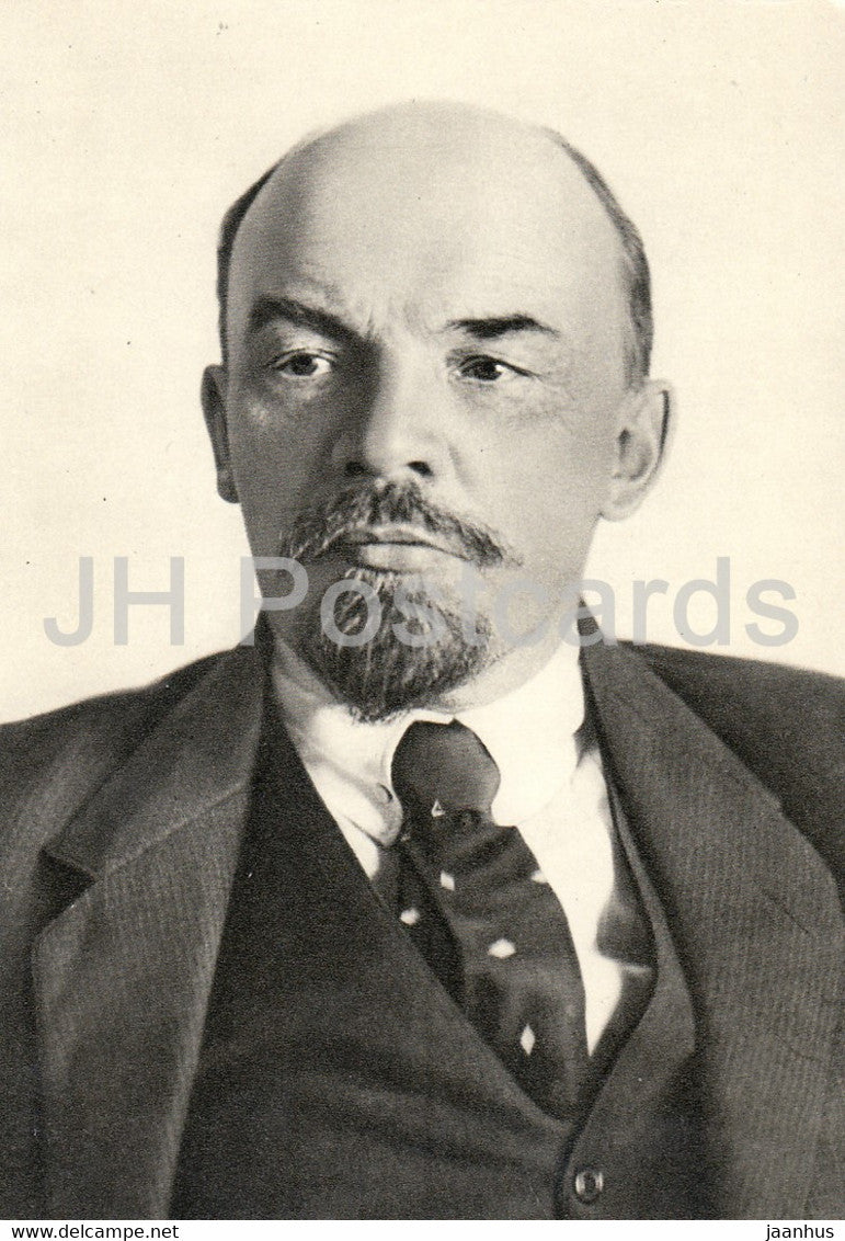 Vladimir Lenin - Lenin in Moscow , 1918 - 1965 - Russia USSR - unused - JH Postcards