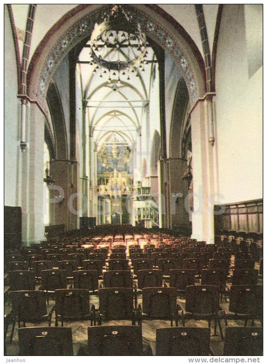 Dom Concert-Hall - Riga - 1963 - Latvia USSR - unused - JH Postcards