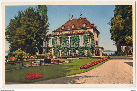 Schloss Arenenberg - Napoleon-Museum - castle - museum - Switzerland - old postcard - unused - JH Postcards
