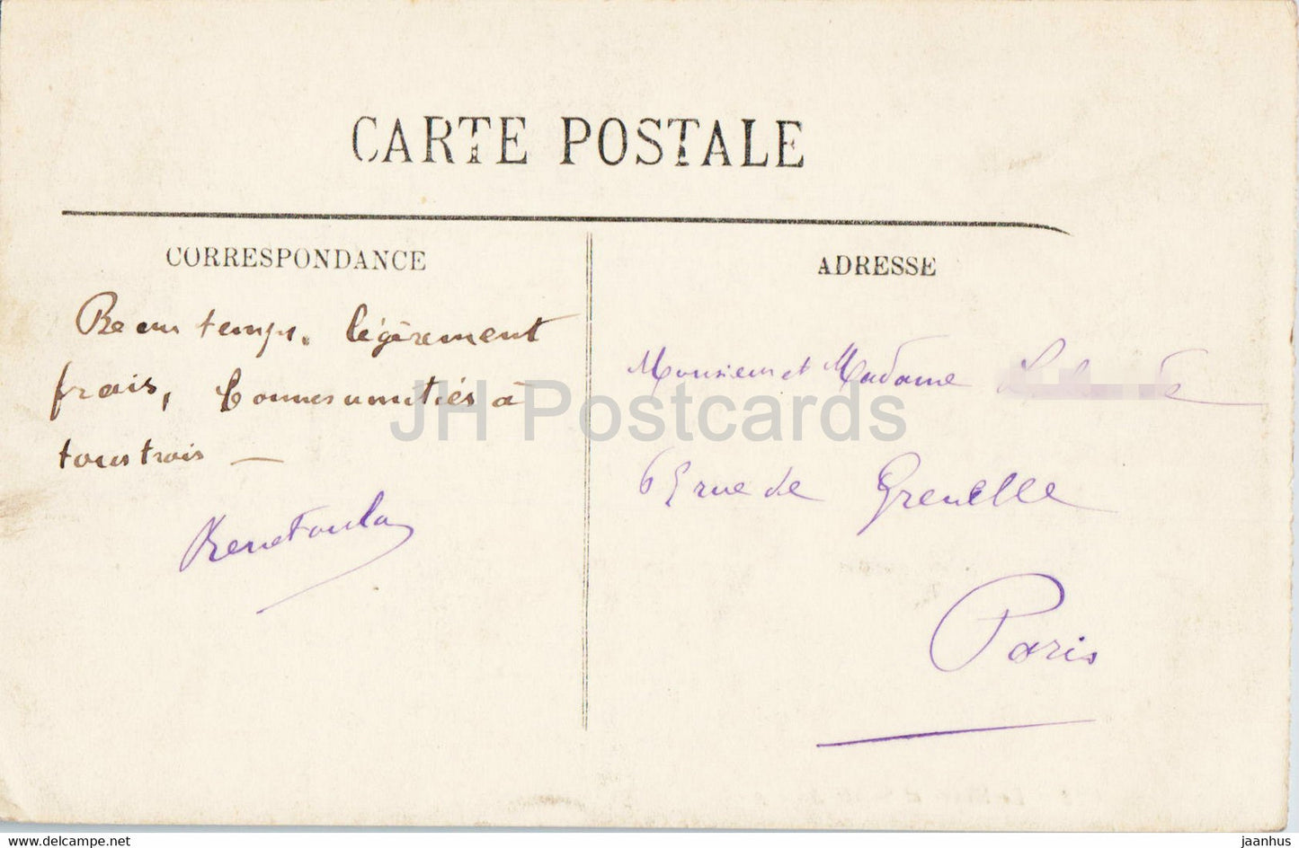 Le Havre et Sainte Adresse - 622 - old postcard - France - used