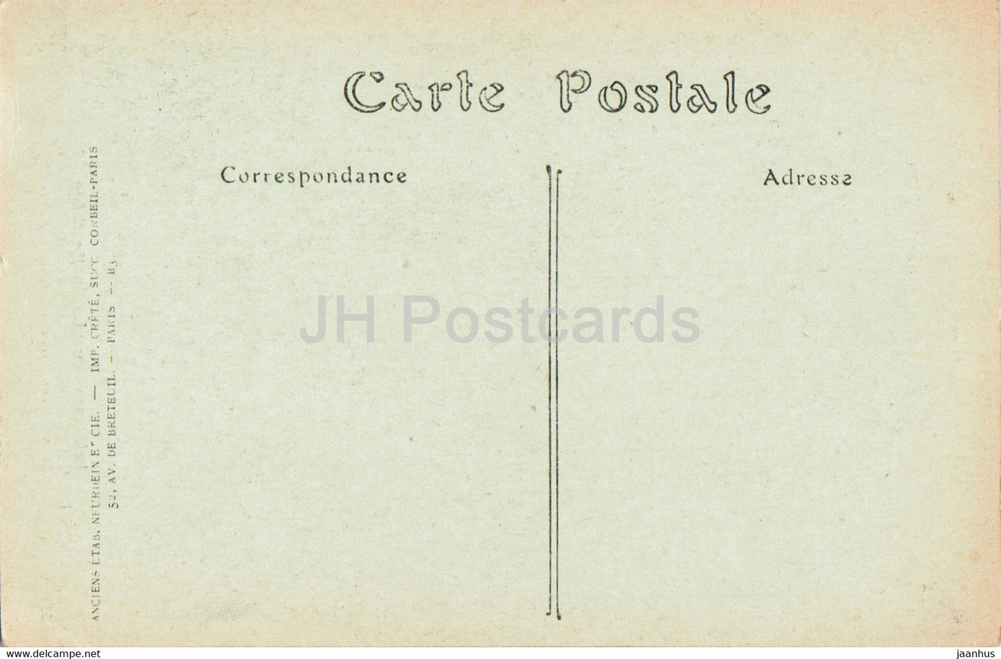 Puvis de Chavannes - La vie de Sainte Geneviève - 553 - peinture - art français - carte postale ancienne - France - inutilisé