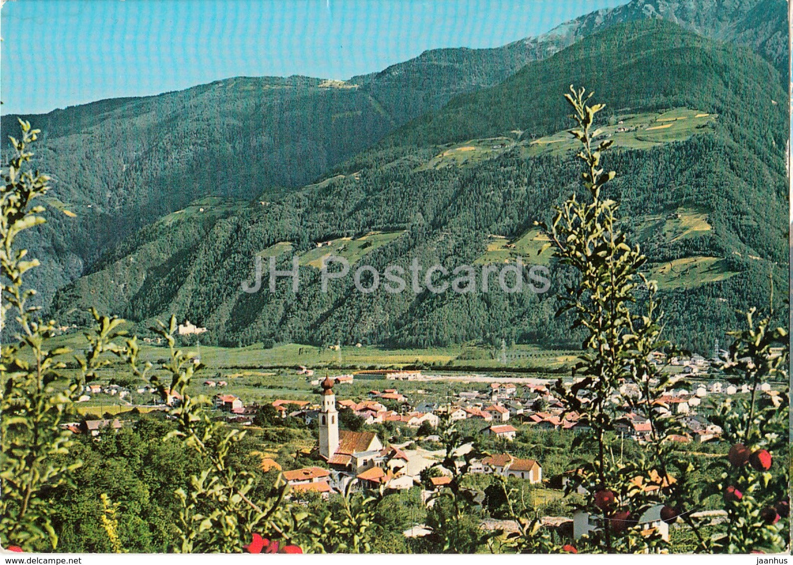 Veduta di Naturno m 554 presso Merano - Italy - used - JH Postcards