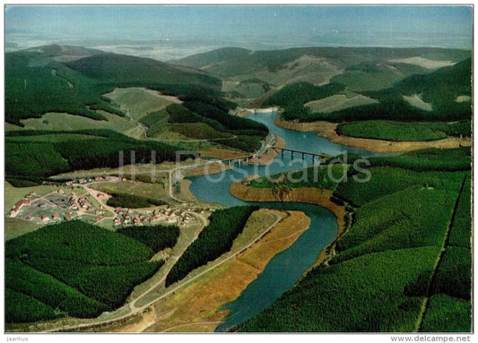 Die Okertalsperre im Harz - Germany - 1973 gelaufen - JH Postcards
