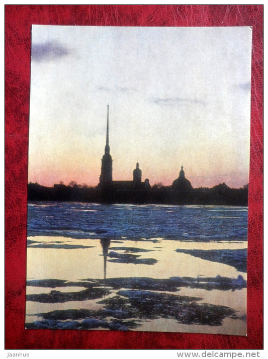 Leningrad - St. Petersburg - Peter and Paul Fortress - 1984 - Russia - USSR - unused - JH Postcards