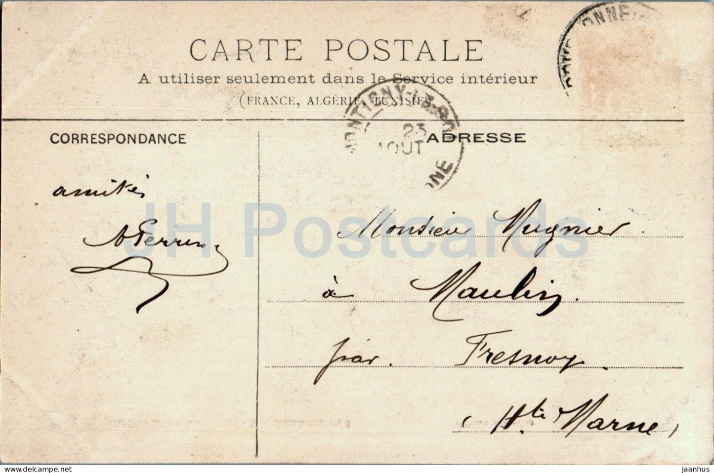 Bourbonne les Bains - Vue Générale N 1 - carte postale ancienne - France - occasion 